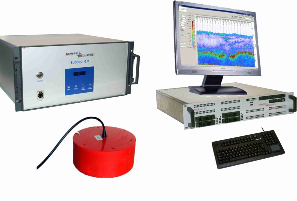 high-resolution sub bottom profiler.